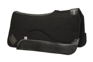 Impact Gel - Classic Contour Saddle Pad - Black